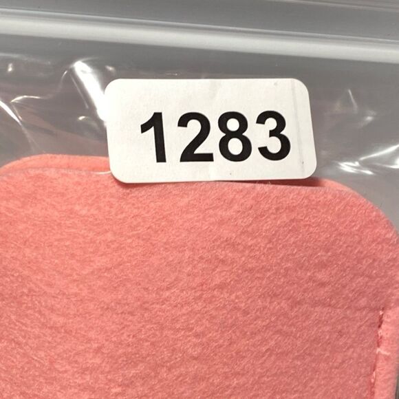 1283 Gretchen Reading Glasses 1.75 Square Clear  Pink Frames Oversize NWT - Picture 9 of 9